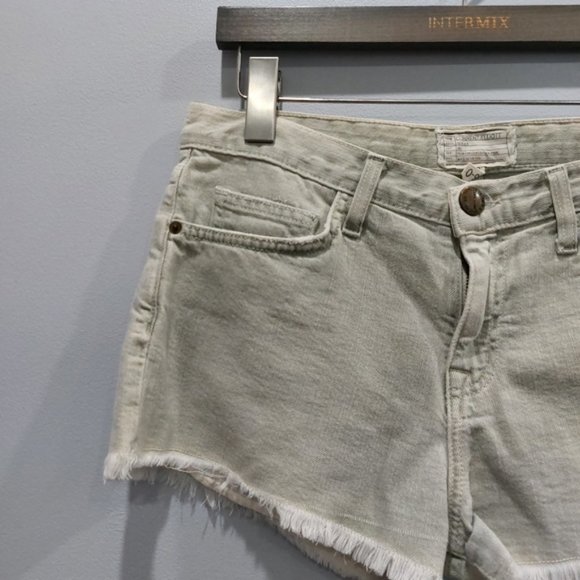 Current Elliott The Boyfriend Short Raw Hem Size 26 - Picture 2 of 7